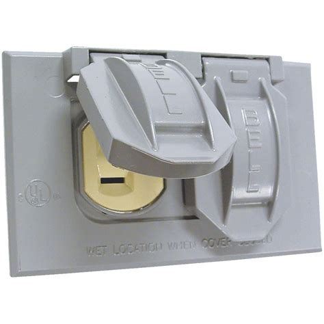 weatherproof electrical receptacles